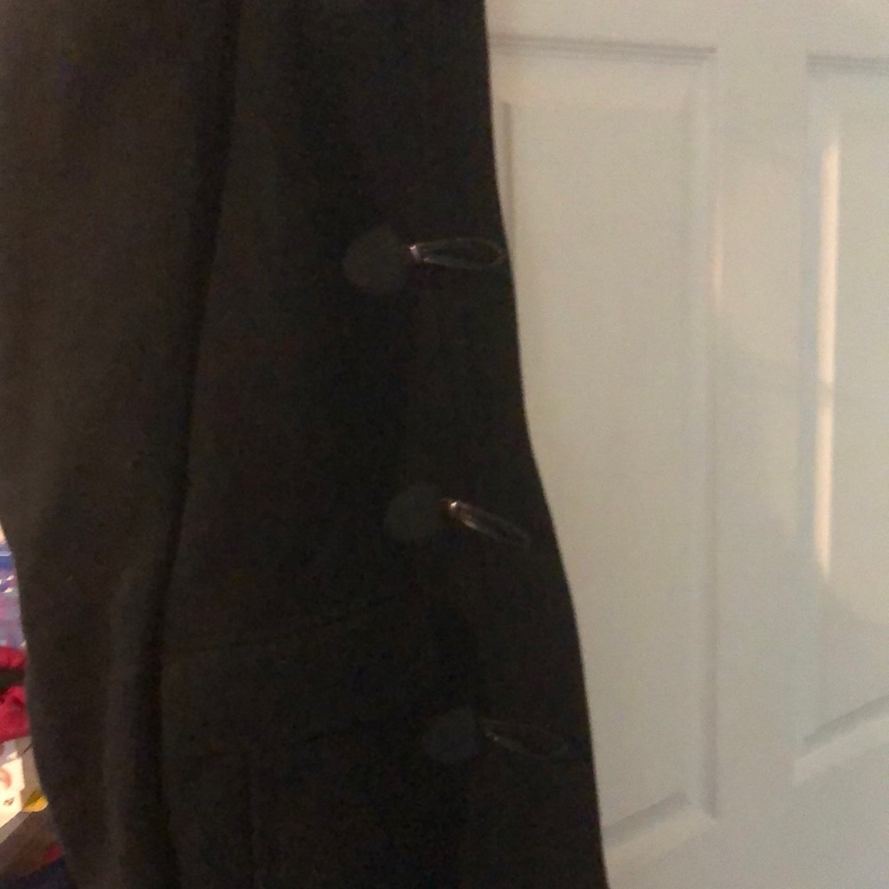 Black Tommy Hilfiger Peacoat Size Small